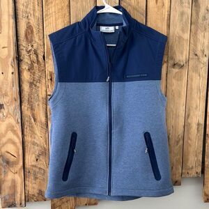 Southern Tide Vest Mens L Blue Scuba Performance Golf Boating Sailing Nautical